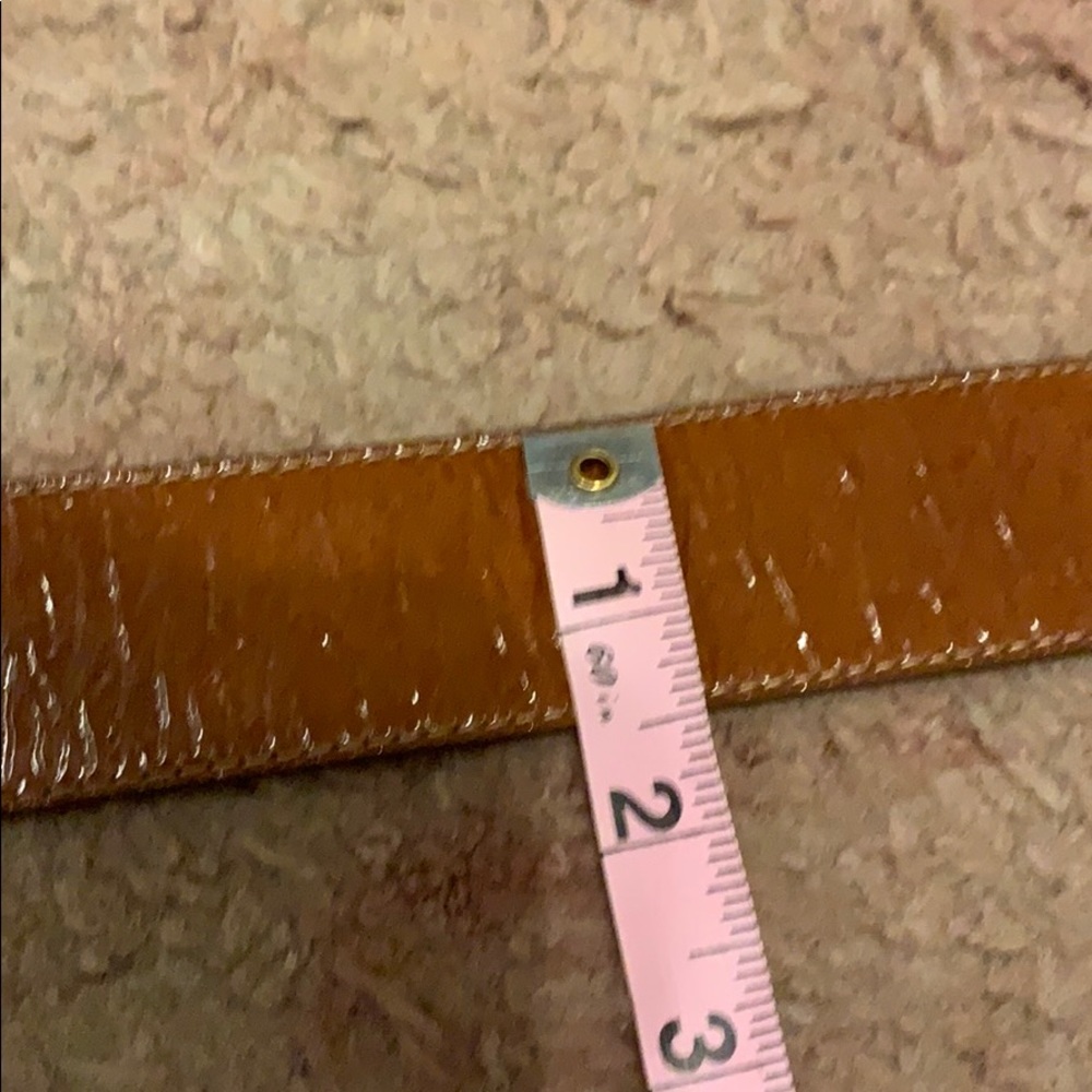 Leather Rock Rhinestone Buckle Belt - Picture 5 of 6